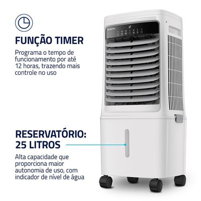 Climatizador Wind Turbo Mondial Branco 150W - CL-25L 127V