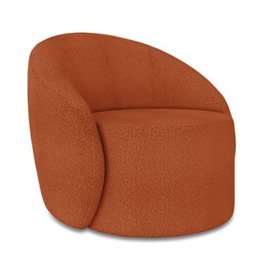 Poltrona Orgânica Giratória kit 2 Lua Bouclê Terra D03 - D'Rossi