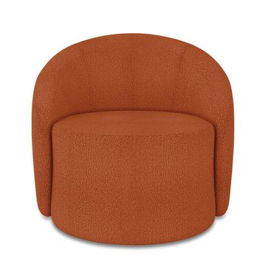 Poltrona Orgânica Giratória kit 2 Lua Bouclê Terra D03 - D'Rossi
