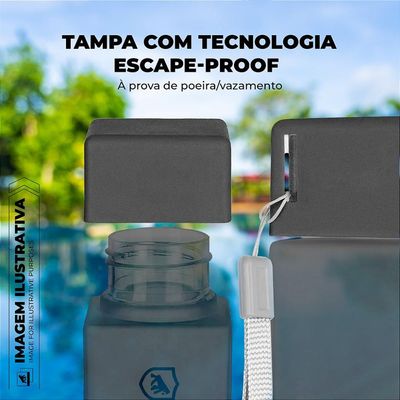 Garrafa 500ml com Vedação Antivazamento e Alça para Transporte - WaterShield  - Gshield