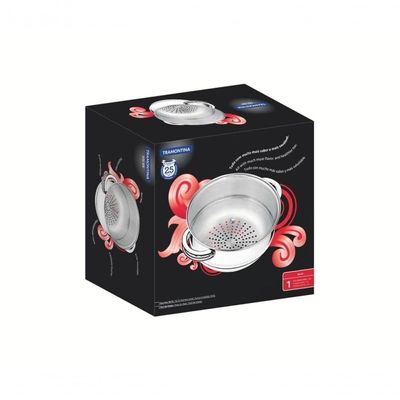 Cozi-vapore Tramontina Solar 16cm Em Inox