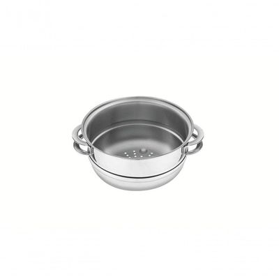 Cozi-vapore Tramontina Solar 16cm Em Inox