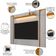 Rack Para Sala Orgânico Suy com Painel Para TV 75 Pol Maresca B02 Off White Naturalle - Lyam Decor