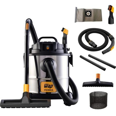 Aspirador De Pó E Água 1600W WAP GTW Inox 20 110V