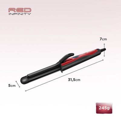 Escova Modeladora de Cachos Red Infinity Mondial EM12 Bivolt Bivolt
