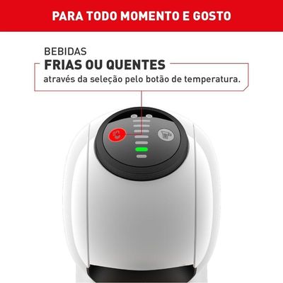 Cafeteira Nescafé Dolce Gusto Arno Genio S Basic DGS1 Branca 220V