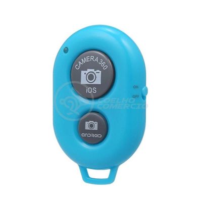 100Remoto Disparador De Fotos Bluetooth Selfie - Azul