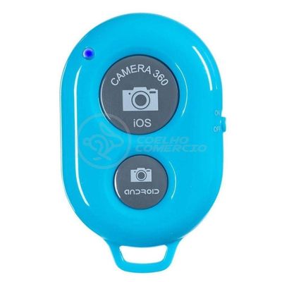 100Remoto Disparador De Fotos Bluetooth Selfie - Azul