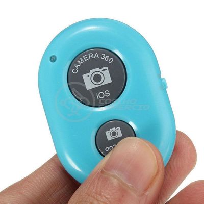 100Remoto Disparador De Fotos Bluetooth Selfie - Azul