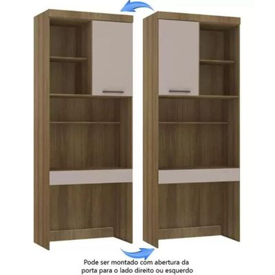 Bancada De Estudo Eucamoveis Paris 1 Porta 1 Gaveta