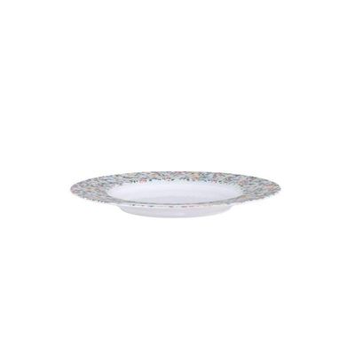 Prato Sobremesa Tramontina Dalina 21cm Em Porcelana Decorada