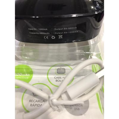 Carregador Portátil Power Bank 3800Mah 5V Universal