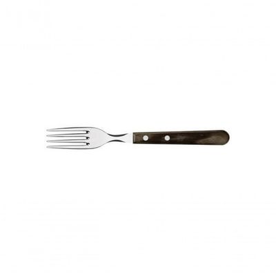 Garfo Jumbo Tramontina Aço Inox Polywood Castanho