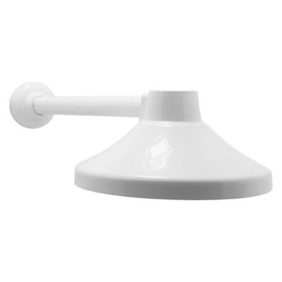 Ducha Chuveiro Fria Cascata Para Piscina 6 Polegadas Branco