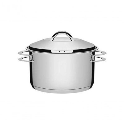 Caçarola Funda Tramontina Solar 24cm Em Aço Inox