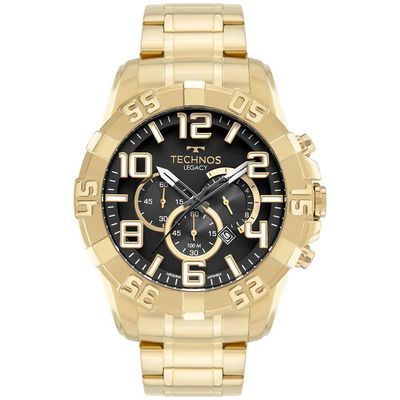 Relógio Technos Masculino Legacy Dourado Os20ims-4p Os20ims-4p