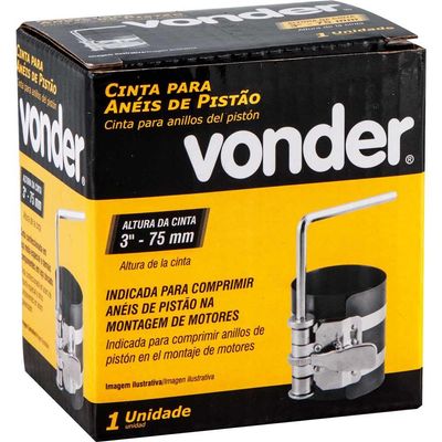 Cinta Para Anéis De Pistão 3" Vonder