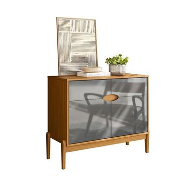 Buffet Intense 2 Portas Freijó - Cinza Perolizado Freijó - Cinza Perolizado