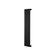 Arandela Astraled Wezar 40cm Led Bivolt Preto - 3000K - Luz Amarela