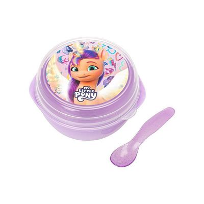 Bowl Com Tampa E Colher My Little Pony Decorado Pony