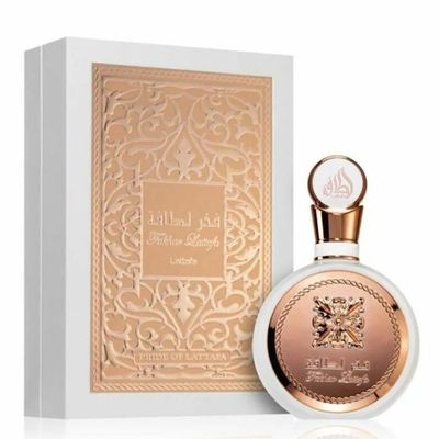 Fakhar Lattafa Eau de Parfum Perfume Feminino 100ml Árabe 100ml / Incolor