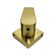Acabamento Registro Banheiro Alavanca Dourado Gold Escovado Brilhante Padrão Deca Metal Luxo