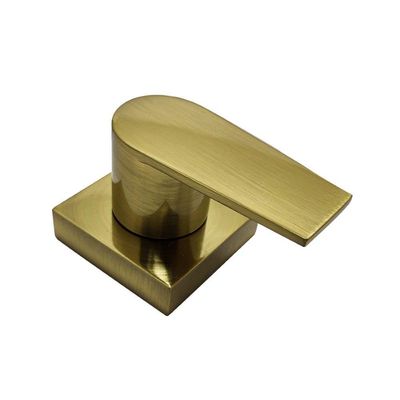 Acabamento Registro Banheiro Alavanca Dourado Gold Escovado Brilhante Padrão Deca Metal Luxo