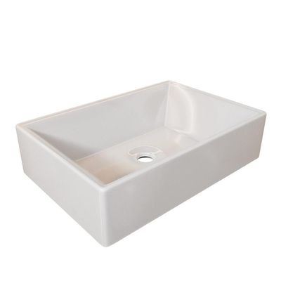 Kit 2 Cubas Pia De Apoio Torino - Mármore Sintético Retangular - Movelove