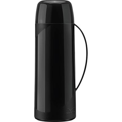 Garrafa Térmica de Rosca 1L Invicta Firenze Preta Preta