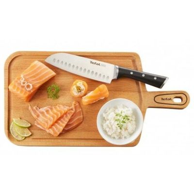 Kit 2 Facas para Cozinha 5' e 7' Santoku Oriental Inox Brino