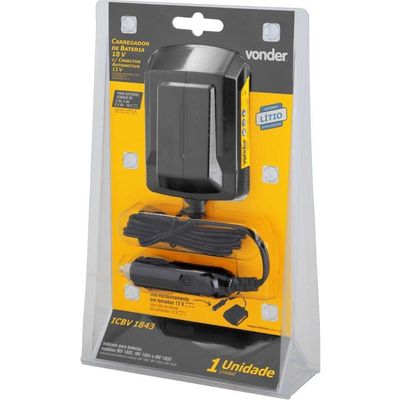 Carregador De Bateria 12V-18V Para Auto Icbc1843 Vonder