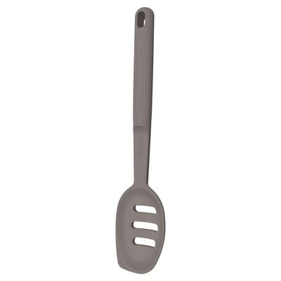 Colher Para Servir Vazada Softta Em Silicone Cinza - Tramontina 25853160