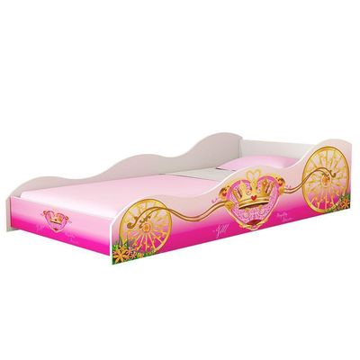 Cama Carruagem Princesa MDF Decoração Temática Perfeita