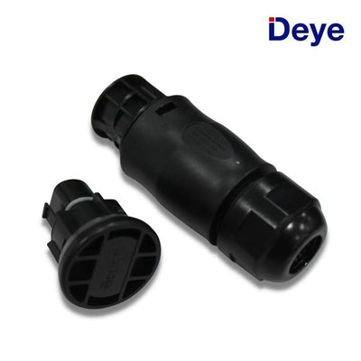 Conector Deye Femea E Endcap Com Tampa