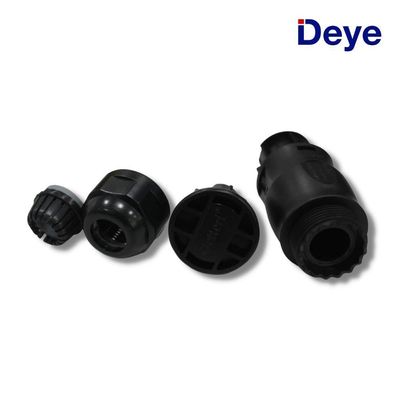 Conector Deye Femea E Endcap Com Tampa