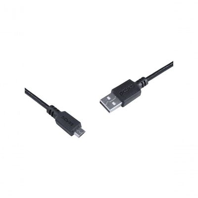 Cabo Para Celular Smartphone Micro Usb Para Usb A 2.0 50 Cm Preto - Pmuap-05