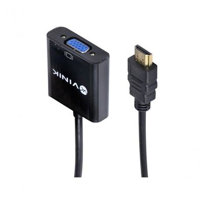 Cabo Adaptador Conversor Hdmi Macho Para Vga Fêmea 25cm