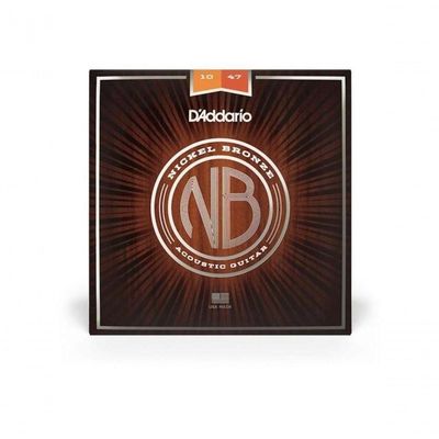 Encordoamento Violão Aço .010-.047 Nickel Bronze Nb1047 D