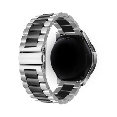 Pulseira Relogio Smartwatch Smartband Band Aço Inox 3 Elos
