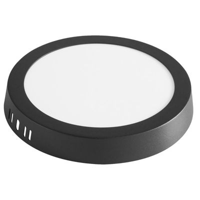 Plafon Fita Led Tramontina Redondo De Sobrepor Preto 12 W 4000 K 840 Lm Luz Neutra