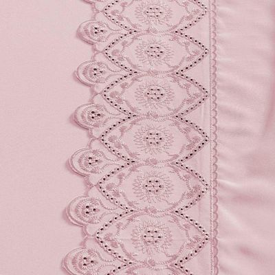 Jogo De Cama Nobless Queen 04 Peças - Rosa Blush