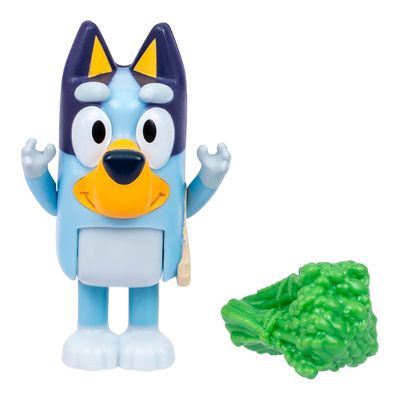 Boneco Colecionável 6cm Bluey - Bluey com Brócolis
