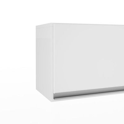 Armário Aéreo Top Class 1 Porta Branco 80 cm