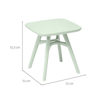 Mesa Infantil Quadrada Pipa Menta