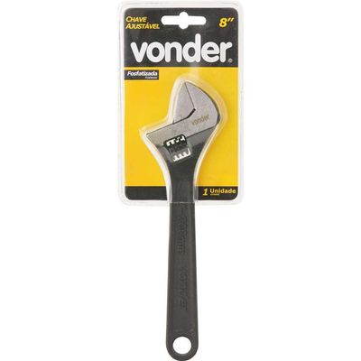 Chave Ajustável 8" Fosfatizada Vonder