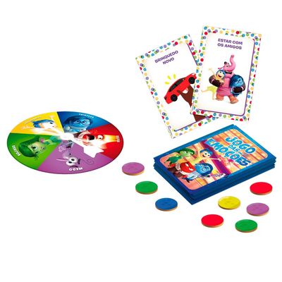 Jogo das Emoções Divertidamente Xalingo 18 Cartas