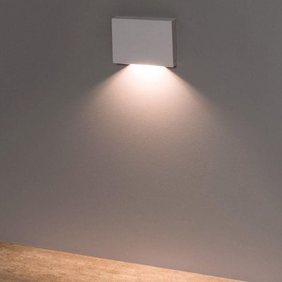 Balizador Stella Mini Neu 2 De Sobrepor Led 1,5w Bivolt Branco - 3000k - Luz Amarela