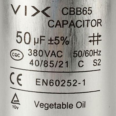 Capacitor Permanente 50uf 380v