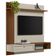 Painel Para Tv 55 Pol Com Bancada Suspensa Sollare L05 Freijó Off White - Lyam Decor