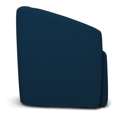 Poltrona Decorativa Orgânica Stella Max Bouclê Azul D03 - D'Rossi